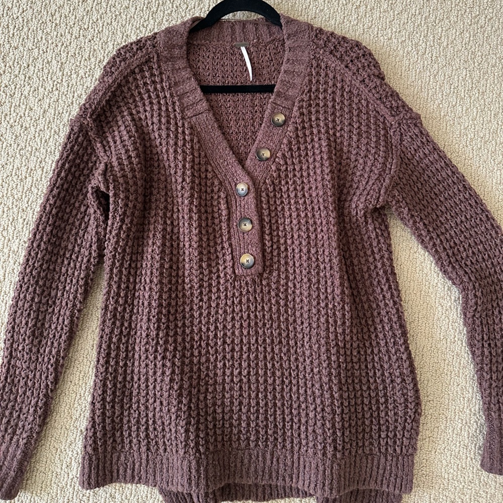 Free People knit sweater